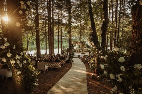 Best Elopement Locations, Upstate Wedding, Forest Wedding Dress, Forest Wedding Venue, Elopement Destinations, Where To Elope, Ny Wedding Venues, Upstate Ny Wedding, New York Wedding Venues