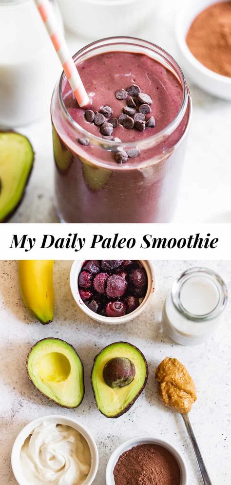 Whole 30 Smoothies, Paleo Breakfast Smoothie, Paleo Smoothie Recipes, Protein Breakfast Smoothie, Paleo Running Momma, Paleo Protein Powder, Simple Paleo, Best Protein Shakes, Best Vegan Protein