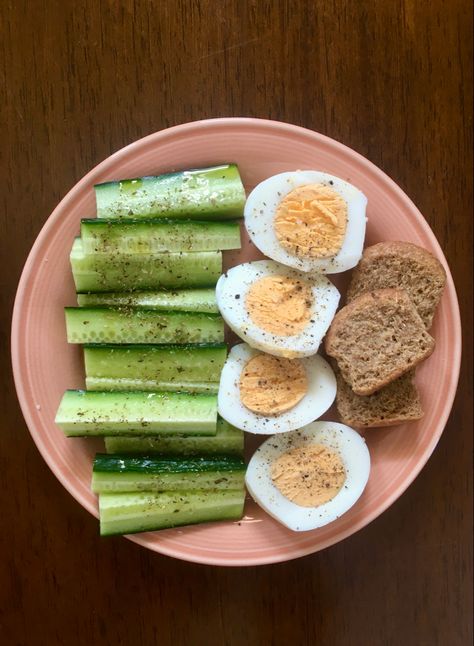 Quick and simple summer lunch idea - hard boiled eggs, cucumber and barley rusks with olive oil, salt, pepper and dried oregano Nourish To Flourish, Hard Boiled Egg, Summer Lunch, Lunch Idea, Simple Summer, Boiled Egg, Hard Boiled, Hard Boiled Eggs, Boiled Eggs