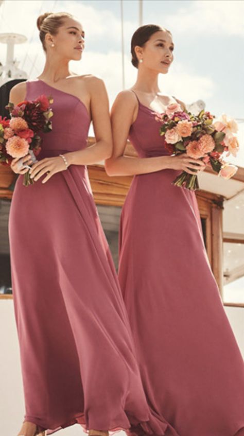 davidsbridal.com color chianti Sweet Heart Neckline Bridesmaid Dress, Dusty Rose Dresses Long, Maid Of Honor Dress Dusty Rose, Dusty Pink Bridesmaid Dresses Rose, Rose Colored Dresses, Rose Colored Bridesmaids Dresses, Dusty Rose Maid Of Honor Dress, Rose Wood Bridesmaid Dresses, Bridesmaid Dresses Mauve Dusty Rose