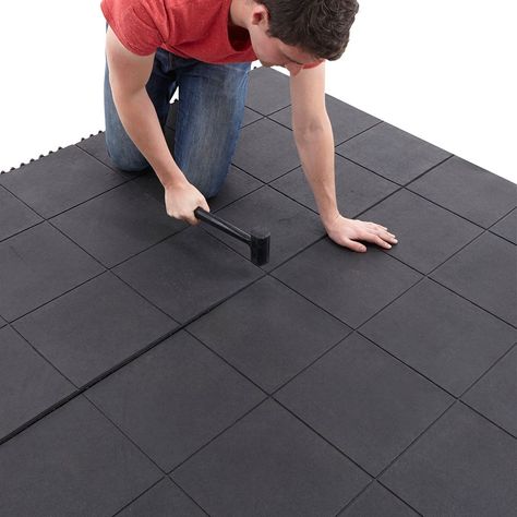 There is still an elegant eco-friendly matting option for business owners who want to keep their business looking upscale. Interlocking Floor Tiles, Rubber Tiles, Acoustic Insulation, Anti Fatigue Mat, Squat Rack, Rubber Floor Mats, Garage Gym, Floor Workouts, Gym Flooring