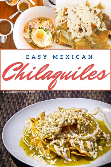 Chilaquiles Casserole Breakfast, Chilliquelles Breakfast, Mexican Breakfast Recipes Chilaquiles, Chilequilles Verdes Recipe, Chiliquelies Breakfast, Chiliquillas Recipe Breakfast Easy, Chilequilles Recipe, Chilliquelles Breakfast Recipe, Chilequilles Casserole