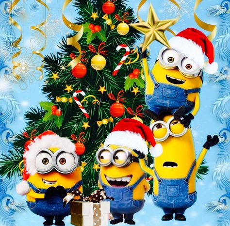 Merry Christmas Minions, Christmas Minions, Minion Christmas, Minion Pictures, Minions Love, Cute Minions, Minions Wallpaper, Christmas Diamonds, Minions Despicable Me