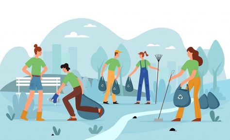 Volunteer activity, city park garbage co... | Premium Vector #Freepik #vector #city #woman #man #nature Cleaning Cartoon, Environmental Activities, Clean Up Day, Volunteer Activities, Calendar Design Template, Garbage Collection, Collection Illustration, Flat Design Illustration, Sketches Of People