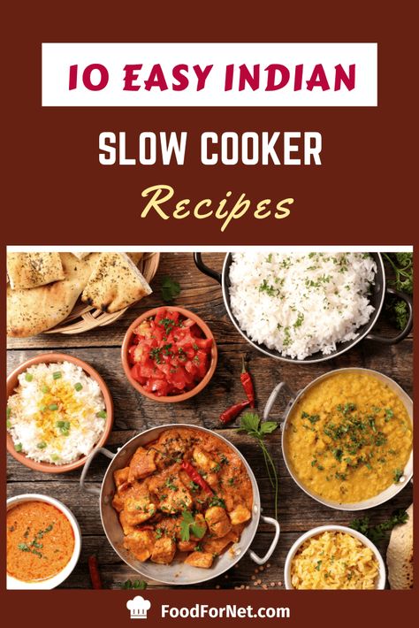 Interesting Slow Cooker Recipes, Crockpot Recipes Indian Food, Crockpot Indian Food, Easy Indian Crockpot Recipes, Slow Cooker Recipes Indian, Indian Food Recipes Crockpot, Curry Recipes Slow Cooker, Crockpot Recipes Indian, Indian Food Crockpot Recipes