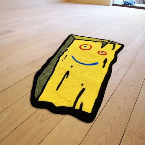 Elevate your living space with these Ed, Edd n Eddy "Plank" cartoon character area accent carpets! Perfect for any room, these modern rugs are non-slip and easy to clean. Add a touch of cartoon fun to your home 🏠🎨 #HomeDecor #CartoonNetweork #EdEddEddy #Hypebeast #Carpets #Tufting #Handmade Rug Tuft, Tufting Art, Map Rug, Rug Doctor, Rug Tufting, Cartoon Fun, Eclectic Rug, Funky Rugs, Ed Edd N Eddy