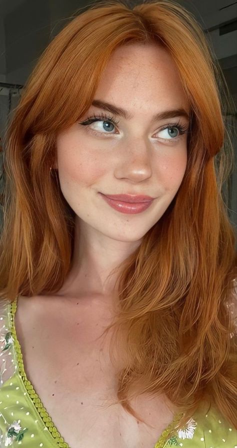 Hair Color For Women 2023, Redhead Makeup Natural, Make Up For Redheads With Blue Eyes, Auburn Haired Woman, Ginger Hair With Glasses, Ginger Hair With Blue Eyes, Make Up For Red Hair Blue Eyes, Red Hair Blue Eyes Aesthetic, Makeup Looks Ginger Hair