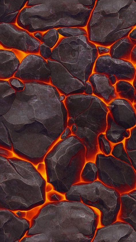 Lava Texture, Hand Painted Textures, Plant Background, Abstract Wallpaper Backgrounds, Image 3d, Tableau Art, Fantasy Art Landscapes, Environment Concept Art, Free Wallpaper