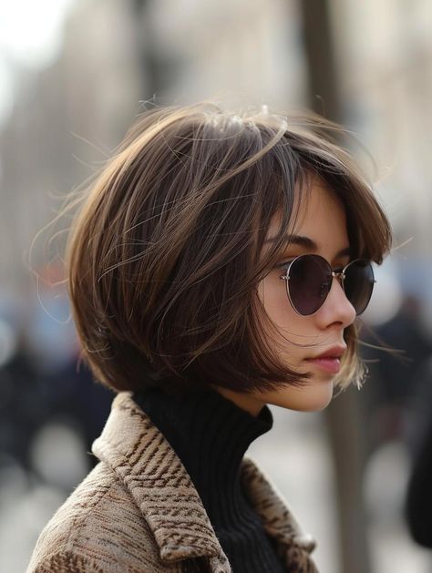 Explore the Versatility of Layered Bob Haircuts for a Chic and Modern Look Short Bob With Layers, Textured Bobs, The Perfect Haircut, Angular Face, Curl Enhancer, Graduated Bob, Inverted Bob Hairstyles, Rich Brunette, Layered Bob Short