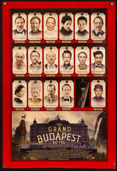 Treasure Chest Costume, Budapest Hotel Poster, Grand Budapest Hotel Poster, Tony Revolori, Lobby Boy, Hotel Budapest, Hotel Poster, Cinematic Shots, The Grand Budapest Hotel