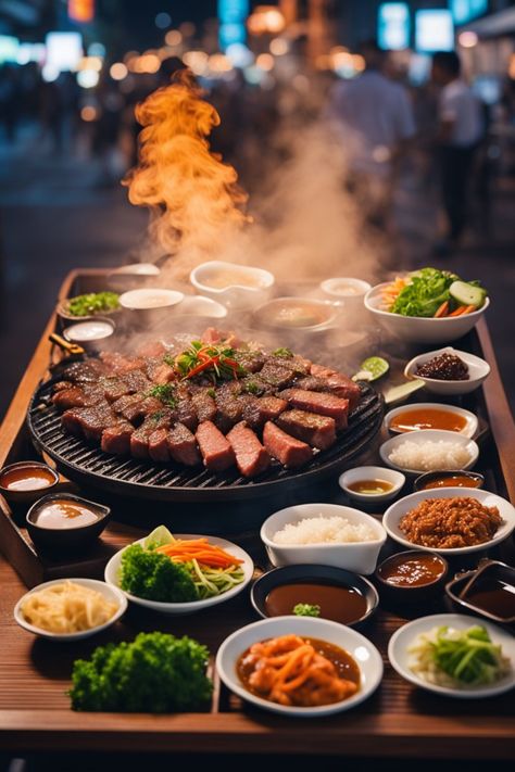 Savor the art of Japanese barbecue with mouthwatering Yakiniku in Singapore! 🍣🌟 Explore the flavors of perfectly grilled meats, intimate ambiance, and culinary excellence. Join us in a dining experience that turns every bite into a moment of pure delight! 🍽️🎉 #YakinikuJoySG #JapaneseBBQDelights #GrilledToPerfection #CulinaryExcellence #DiningIndulgence Japanese Barbecue, Japanese Bbq, Garlic Fried Rice, Premium Meat, Grilled Meats, Foreign Food, Wagyu Beef, Cocktail Desserts, Japanese Dessert