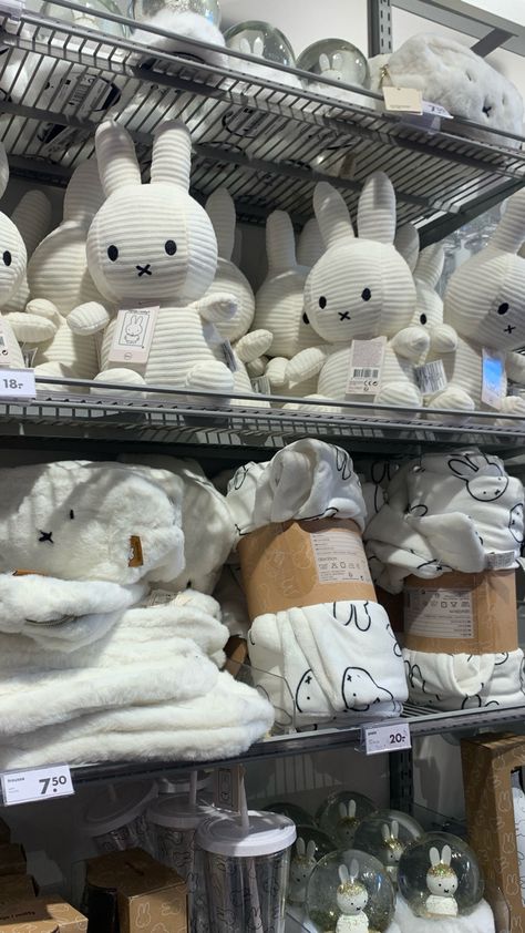 Miffy Products, Miffy Items, Miffy Collection, Miffy Stuff, Miffy Aesthetic, Mia 3, Cute Stuffed Animals, Cute Plush, Cute Doodles