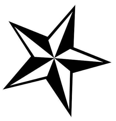 Tribal Star Tattoos Taurus Symbols, Rockabilly Tattoo, Miami Ink, Star Tattoo Designs, Wicked Tattoos, Cool Forearm Tattoos, Star Tattoo, Wolf Tattoos, Star Tattoos