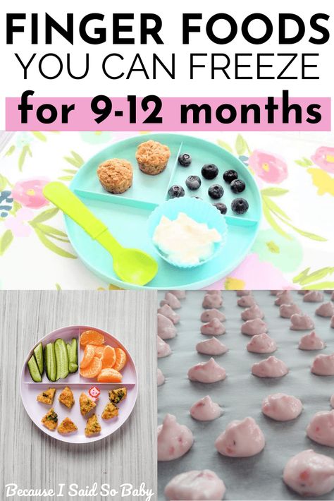 Meals For Infants Finger Foods, Finger Foods For 12 Month Old, Blw Meal Prep Freezer, Blw Finger Food Recipes, Finger Foods For 11 Month Old Baby, 10 Month Blw Meals, Homemade Finger Foods, Blw Lunch 10 Months, Blw Freezer Food