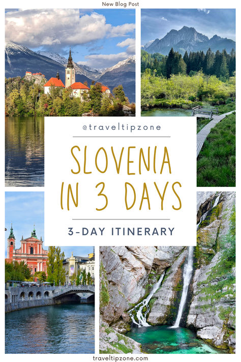 Exploring the best of Slovenia on a short trip? We've created a 3-day Slovenia road trip itinerary! In our article, you can read about: How to spend 3 days in Slovenia · Best things to do in Slovenia in 3 days · Top attractions in Slovenia such as Lake Bled, Bohinj and Ljubljana · What fits into a 3-day Slovenia road trip · Where to stay in Slovenia · Best places to visit on an Slovenia road trip · Other travel tips for visiting Slovenia #SloveniaItinerary  #3DaysinSlovenia Austria Slovenia Itinerary, Slovenia Bucket List, Slovenia Travel Places To Visit, Europe Planning, Bohinj Slovenia, Slovenia Itinerary, Travel Slovenia, Visit Slovenia, Lake Bled Slovenia