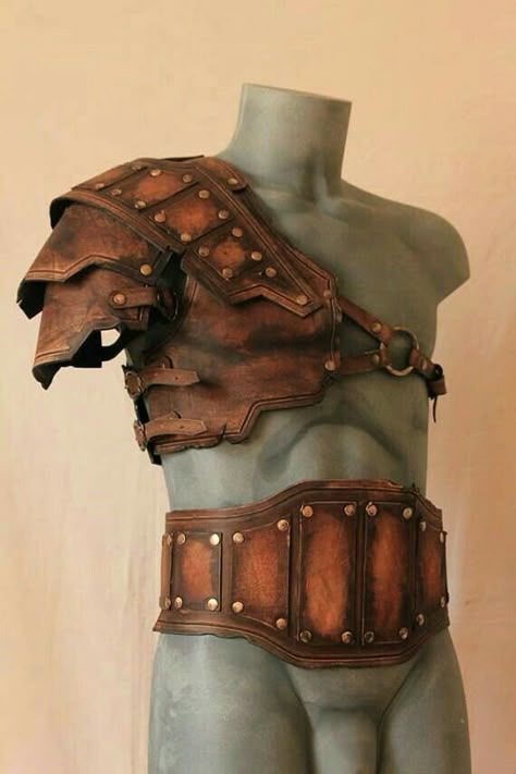 Viking Armor, Armor Tattoo, Costume Armour, Armor Clothing, Cosplay Armor, Shoulder Armor, Leather Armor, Medieval Armor, Fantasy Armor