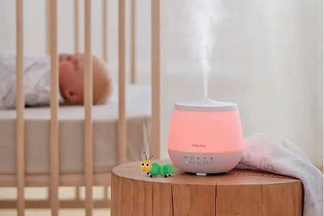 8 humidifiers for baby nurseries (a guide for 2022) | Mum's Grapevine Nursery Humidifier, Cute Nursery Humidifier, Best Cool Mist Humidifier Bedrooms, Baby Humidifier, Bedtime Routine Baby, White Noise Machines, Best Humidifier, Essential Oils Kit, Noise Machine