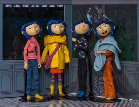 NECA Coraline bendy figures collection | Who else's brain ge… | Flickr Coraline Mom, Coraline Toys, Coraline Collection, Coraline Outfit, Coraline Characters, Coraline Halloween, Coraline Doll, Coraline Jones, Halloween Costume Outfits