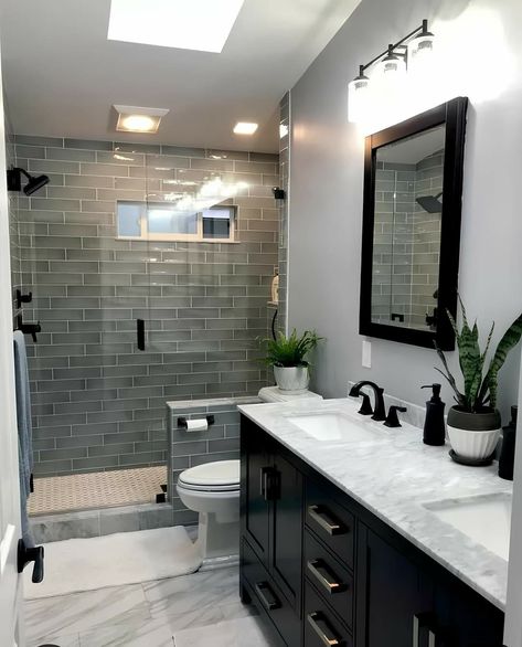 Bathroom Renovation Diy, Best Bathroom Designs, Bathroom Redesign, Renovation Design, Small Bathroom Design, Bathroom Renos, Bathroom Remodel Master, Bath Remodel, Small Bathroom Remodel