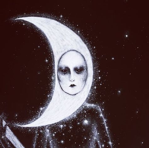 Drawing Of Moon, Moon Grunge, Moon Person, Hunter Moon, Moon Spirit, Moon Madness, Sun Moon Illustration, Lunar Beauty, Moon Man