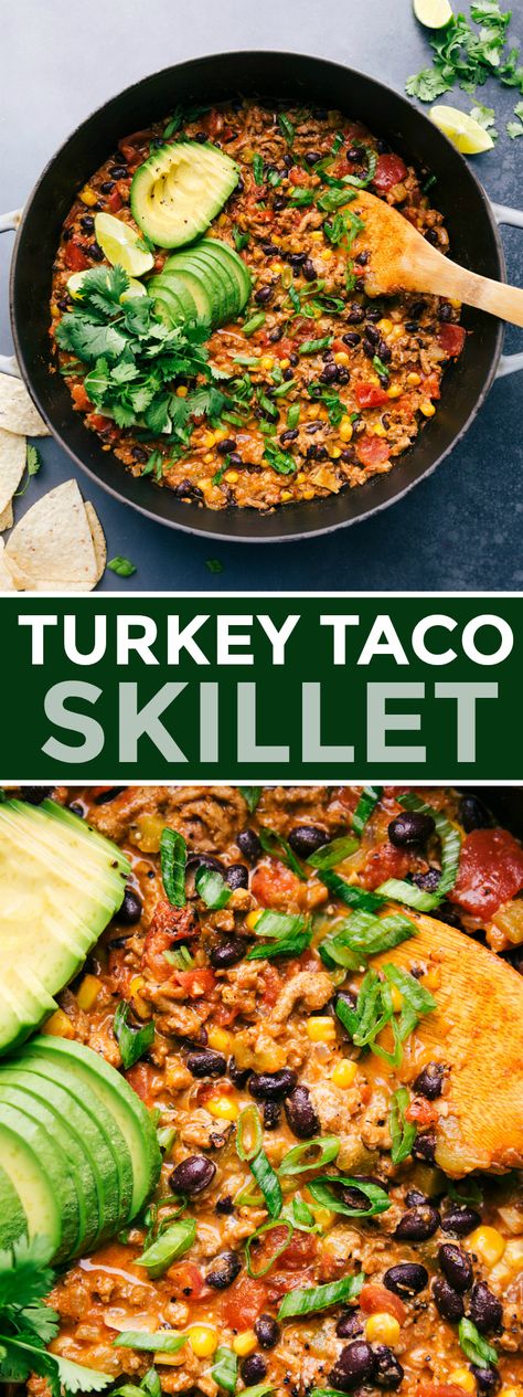 Turkey Taco Bowl, Turkey Taco Skillet, Ground Turkey Black Beans, Ground Turkey Sweet Potato Skillet, Ground Turkey Taco Recipes, Cheesy Turkey, Turkey Tacos Recipes, Turkey Sweet Potato, Taco Skillet