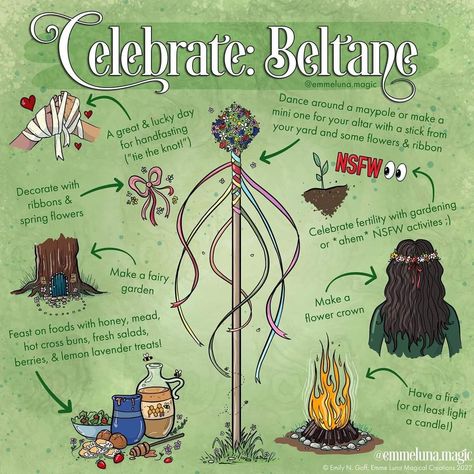 Witchy Academia, Wiccan Sabbats, Pagan Wedding, Fire Festival, May Days, Hot Cross Buns, Spring Equinox, Witchy Decor, Beltane