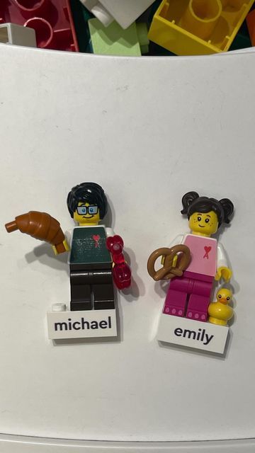 Custom Lego Minifigures Couple, Personalized Lego Figures, Lego Date, Heal Your Inner Child, Custom Minifigures, Lego Custom Minifigures, The Perfect Date, Lego Store, Lego Mini