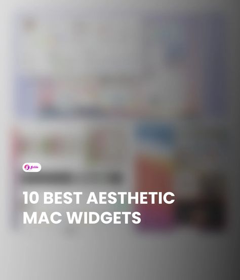 Explore the 10 best aesthetic Mac widgets that provide functionality and beautify your workspace. Mac Widgets Aesthetic, Mac Widgets, Best Aesthetic, Work Space, The 10, Mac, 10 Things