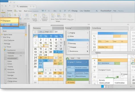 Learn how to change your calendar view in Outlook with this step-by-step guide. Whether you're using Outlook 2021 or Outlook 2019, mastering these calendar views can significantly improve your scheduling efficiency. Explore how to navigate and customize your calendar layout to enhance your productivity. Outlook Calendar Color Coding, Outlook 365, Team Calendar, Outlook Calendar, Calendar Layout, Outlook Email, Task Management, Productivity Tools, The Labyrinth