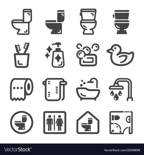 Toilet Icon, Diy Vinyl Projects, Journal 2023, Pictogram Design, Coffee Icon, Logo Line, Bathroom Toilet, Creative Illustration, Travel Humor