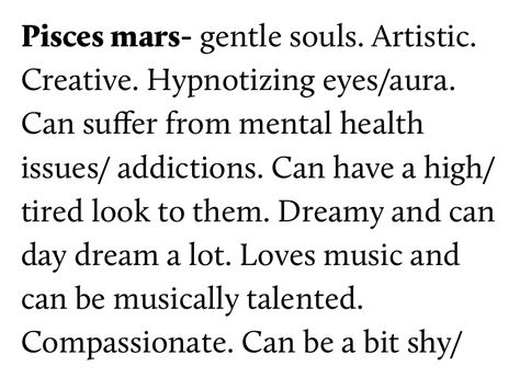 Mars Pisces, Astrological Aesthetic, Venus Leo, Astrology Notes, Astrology Aspects, Mars In Pisces, Pisces Rising, Venus In Aries, Venus In Libra