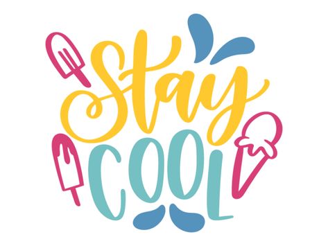 Stay Cool Quotes, Sanibel Shells, Aesthetic Artwork, Summer Window, Summer Diy Projects, Daily Greetings, Best Graphic Design, Snow Cone, Printable Pictures