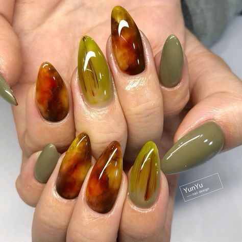 Fall Nail Art Ideas, Hippie Nails, Fall Nail Art, Brown Nails, Autumn Nails, Nail Art Ideas, Fall Nail, Dream Nails, Fire Nails