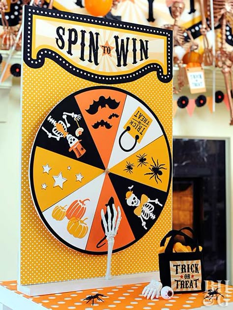 Kid Halloween Party Activities, Fun Halloween Party Activities, Easy Halloween Games, Halloween Carnival Games, Halloween Prizes, Fun Halloween Party Games, Halloween Party Activities, Halloween Donuts, Dulces Halloween