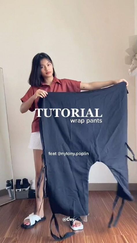 पटियाला सलवार, Pinterest Tutorial, Wrap Pants, Fashion Sewing Tutorials, Casual Outfits For Teens, Diy Vetement, Patterns Fashion, Diy Fashion Clothing, Pattern Blouse