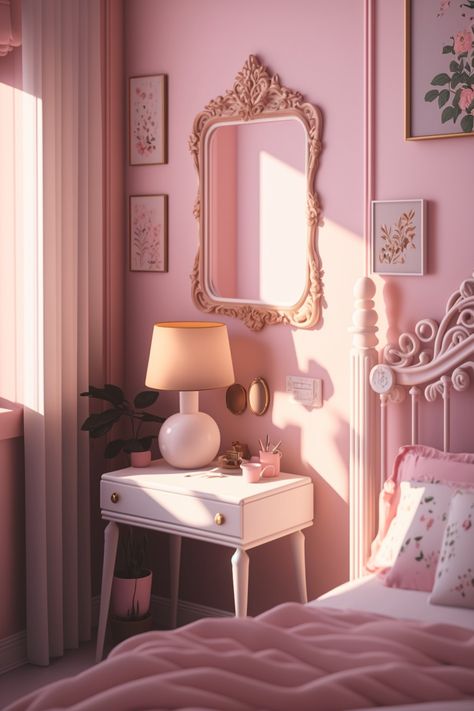 Pastel Room Ideas, Background Aesthetic Pastel, Bright Bedroom, Deco Pastel, Minimalist Pastel, Pastel Bedroom, Brighter Bedroom, Pastel Room, Background Aesthetic