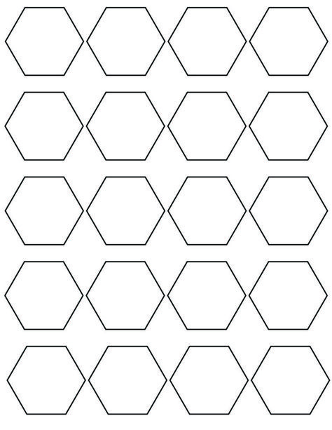 Hexagon Template Free Printable, Labels Printables Free, Grid Layouts, Graph Paper, Templates Printable Free, Printable Labels, Printable Paper, Preschool Crafts, In Nature