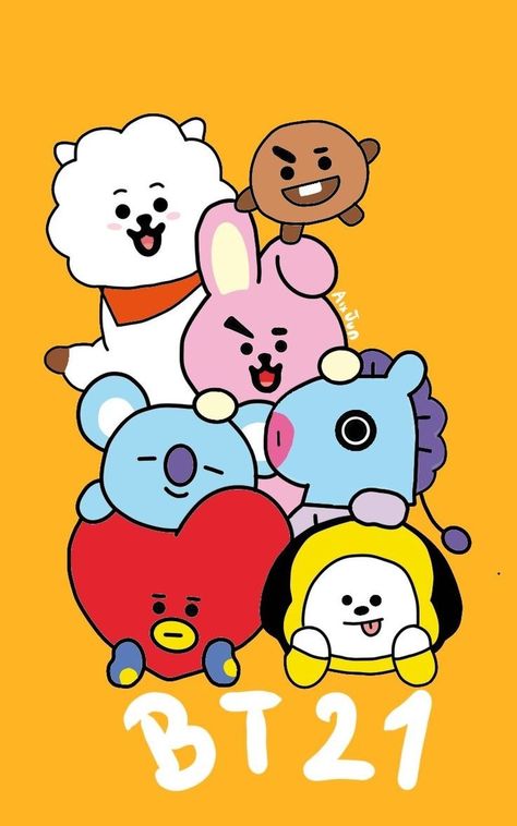 Bt21 Drawing, Tiny Tan, Small Canvas Paintings, Funny Phone Wallpaper, Cute Notebooks, Book Art Diy, Mini Drawings, Bts Drawings, Sketches Easy