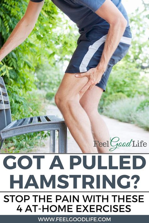 Don't let your pulled hamstring slow you down. These 4 at-home exercises will help you get back to running and training in no time.

We know it sucks when you've got a pulled hamstring, but don't worry. We're not gonna let that stop us. Here's some simple at-home exercises that'll help speed up the healing process. Learn More. Stretches For Pulled Hamstring, How To Heal Hamstring Injury, How To Heal A Pulled Hamstring, Hamstring Tear Recovery, Sore Hamstrings Relief, Hamstring Stretch Recovery, Pulled Hamstring Relief, Hamstring Injury Recovery, Hamstring Recovery Exercises