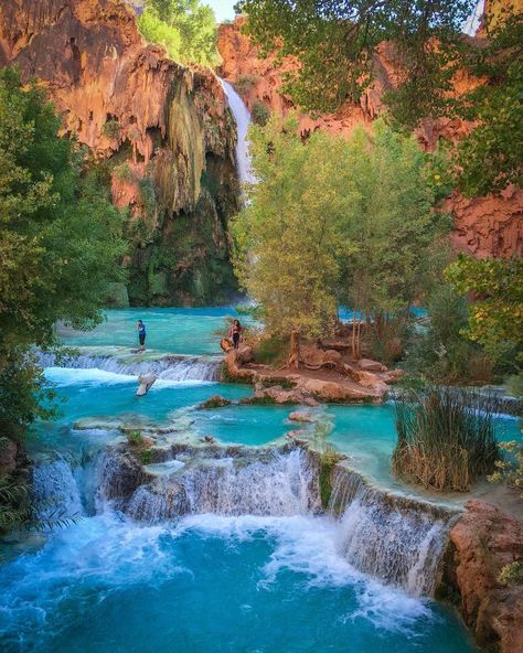 Havasu Falls In Arizona, USA!!! - USA Travel Bucket List | Facebook Usa Travel Bucket List, Havasu Falls Arizona, Havasu Falls, Feeling Low, Cottage Farm, Travel Bucket List Usa, Sequoia National Park, Mountain Travel, California National Parks