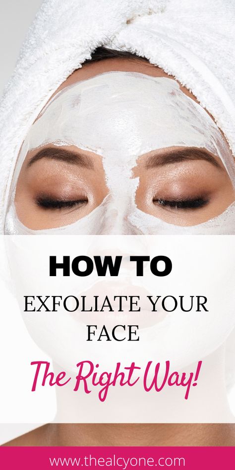 How To Exfoliate Face, Natural Skin Exfoliator, Face Exfoliating, Best Exfoliators, Smooth Glowing Skin, Exfoliating Face Scrub, Good Skin Tips, Best Skin Care Routine, Tan Face