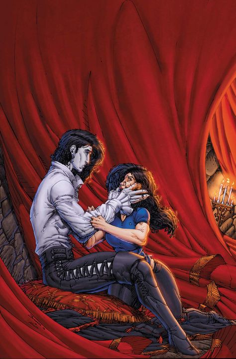 Anita Blake and Jean-Claude :) Anita Blake Characters, Anita Blake Series, Merry Gentry, Laurell K Hamilton, Brett Booth, Anita Blake, Vampire Hunter, Marvel Comic Books, Horror Comics