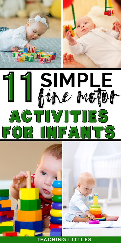 Pandas, Reaching And Grasping Activities For Infants, Infant Fine Motor Activities Daycare, Infant Gross Motor Skills Activities, Infant Brain Development Activities, Fine Motor Infants, Montessori Activities For Infants, Infant Block Activities, Fine Motor Skills For Infants