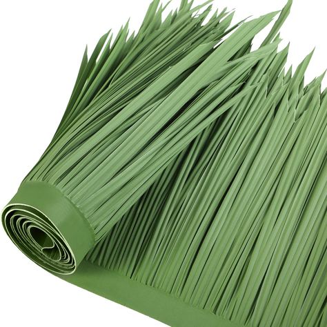 PRICES MAY VARY. Sufficient to Meet Your Needs: the package contains 1 roll of tiki hut grass, which measures approx. 2 x 0.4 m/ 79 x 15 inches in size, enough to meet your various decorative demands in daily life Reliable and Long Lasting: our tiki bar grass thatching is made of quality PE material, waterproof and safe, with exquisite workmanship, and can provide you with a long term service Diverse Applicable Occasions: the tiki grass roll can be applied on various occasions, such as patio roo Jungle Theme Decoration Ideas, Tiki Bar Decorations, Diy Stage, Moana Jr, Jungle Vbs, Spooky Island, Grass Rolls, Plants Classroom, Thatch Roof