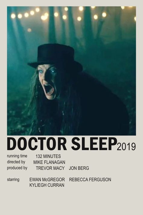 minimalistic tv show/movie posters Horror Movie Minimalist Poster, Doctor Sleep Aesthetic, Doctor Sleep Poster, Doctor Sleep Movie, Doctor Sleep, Scary Films, Iconic Movie Posters, Series Poster, Movie Card