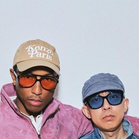 LouisVuitton_Collectibles on Instagram: "Pharrell & Nigo at @joopiterofficial “Nothing But a G Thang” opening party and images of Pharrell in his current signature “Vuitton” sweater in various different colours.  2nd to last slide is P in the studio listening to @Clipse new album (produced by Pharrell)" Pharell William, Producer Aesthetic, 2000s Vintage, Pharrell Williams, Best Tv Shows, In The Studio, Best Tv, New Album, The Studio