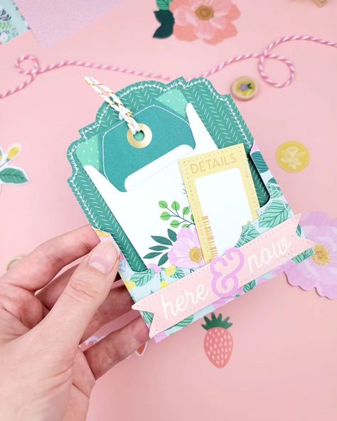 Bea Valint | Scrapbook + DIY (@beavalint) • Instagram photos and videos Bea Valint, Handmade Tags, Diy Scrapbook, I Love It, So Excited, Mini Albums, Poppies, Pear, The First