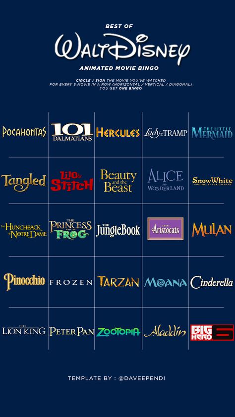 Disney Movie Bingo #moviebingo #movie #bingo #disney #disneymovie #game #moviegame Movies To Watch Animation, Animated Movies To Watch List, Cartoon Movies To Watch List, Adventure Movies List, Movies To Watch Horror, Disney Plus Watch List, Adventure Movies To Watch, Disney Movie Challenge, Disney Bingo