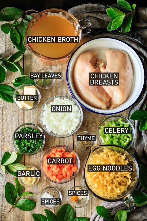 How To Make Chicken Noodle Soup More Flavorful, Sick Day Chicken Noodle Soup, Chicken Nooky Soup, Summer Chicken Noodle Soup, Chicken Noodle Soup Raw Chicken, Cheap Chicken Noodle Soup Recipe, Health Chicken Noodle Soup, Can Chicken Noodle Soup Upgrade, Immunity Chicken Noodle Soup