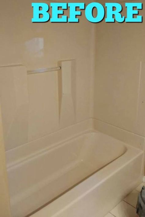 Can You Paint A Fiberglass Tub, Bathtub Shower Combo Remodel Diy, Bathtub Remodel Before And After, Fiberglass Tub Surround Makeover, Bathroom With Off White Tub And Toilet, Ivy Bathroom Decor, Bathroom Remodel Keeping Old Tub, Plastic Tub Makeover, How To Upgrade Shower Tub